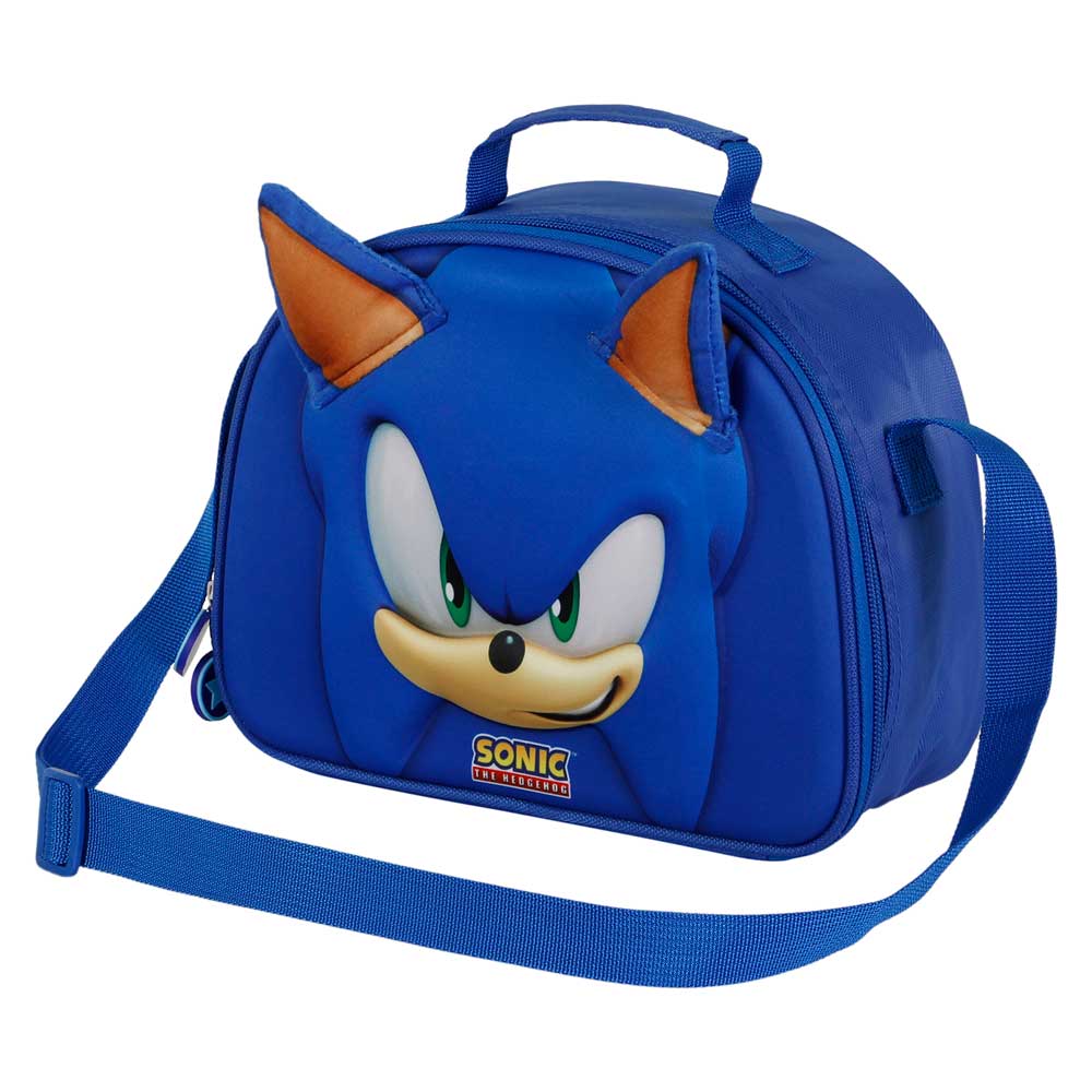 3D Lunch Bag Sonic Face