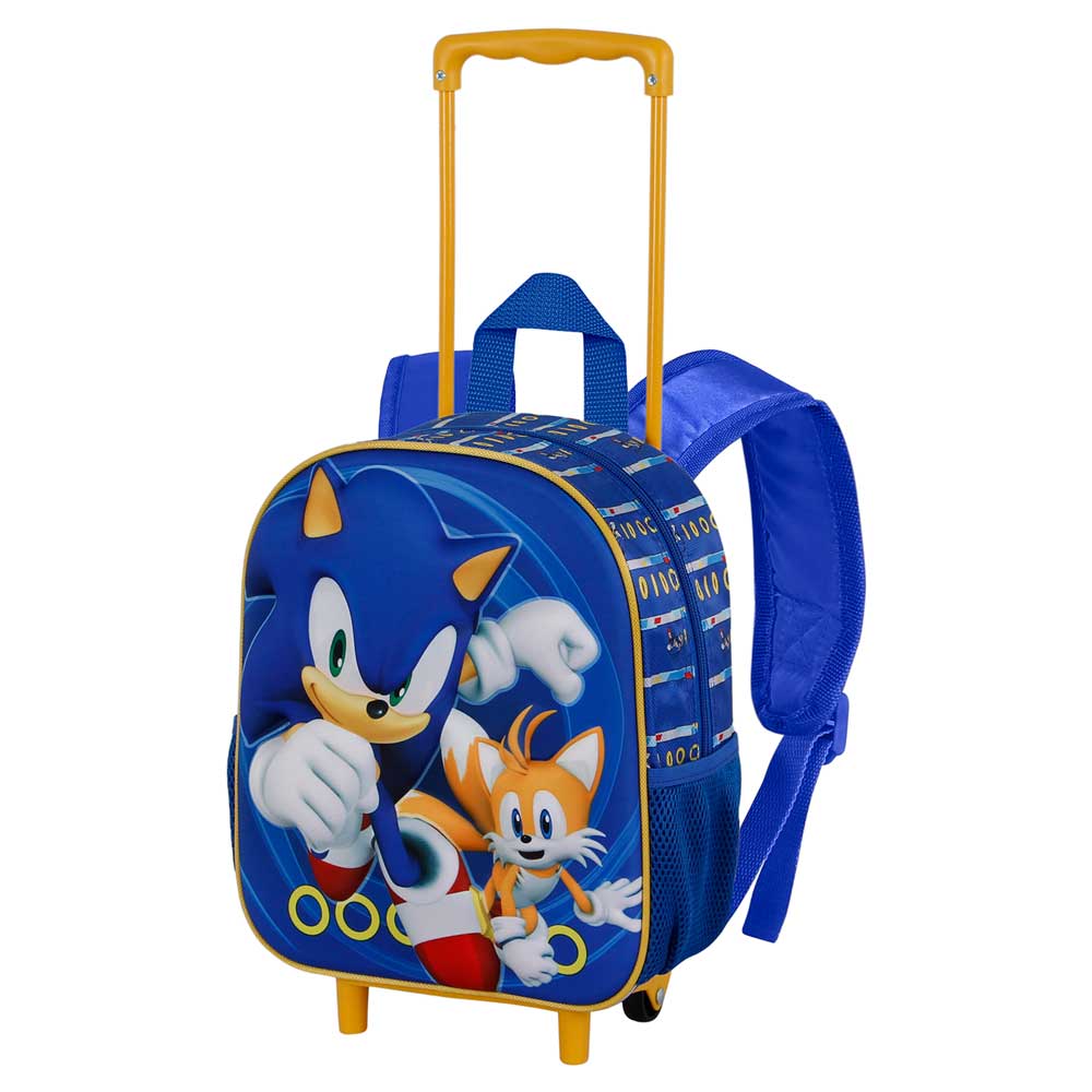 Sac à dos 3D à Roulettes Petit Sonic Tails