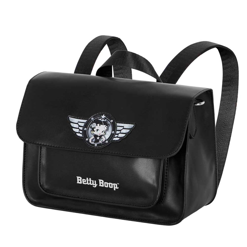 Bolso-Mochila Satchel Betty Boop Motor Love