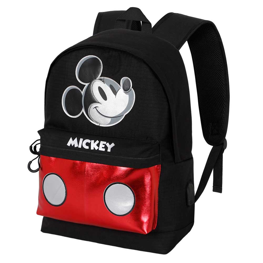 Silver HS Backpack Mickey Mouse Iconic