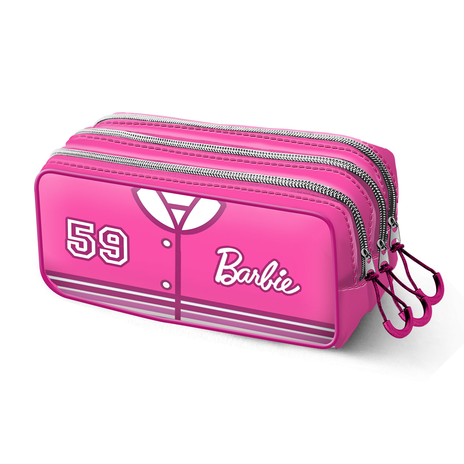 Estuche Portatodo Trick FAN 2.2 Barbie Varsity Online KARACTERMANIA