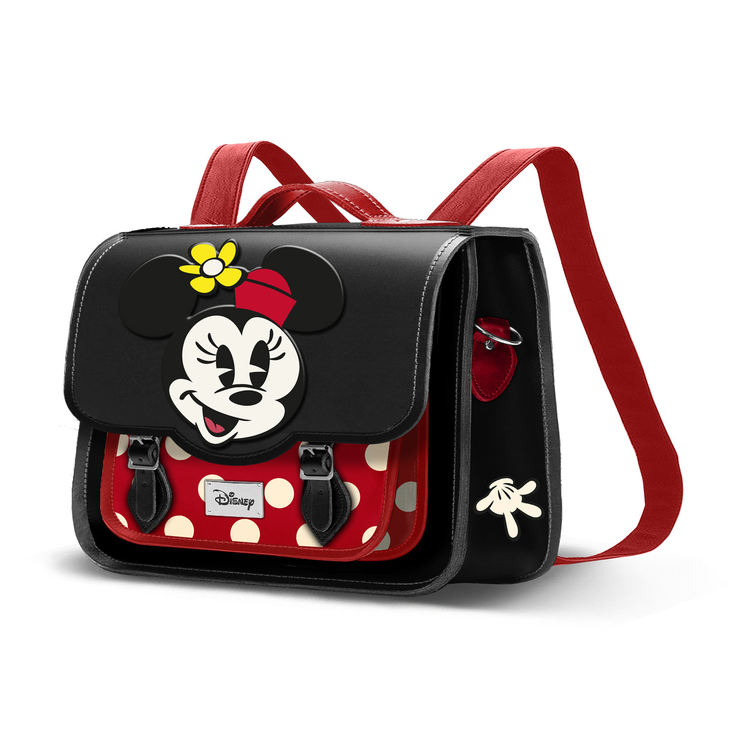 Satchel Shoulder Bag-Backpack Minnie Mouse Face