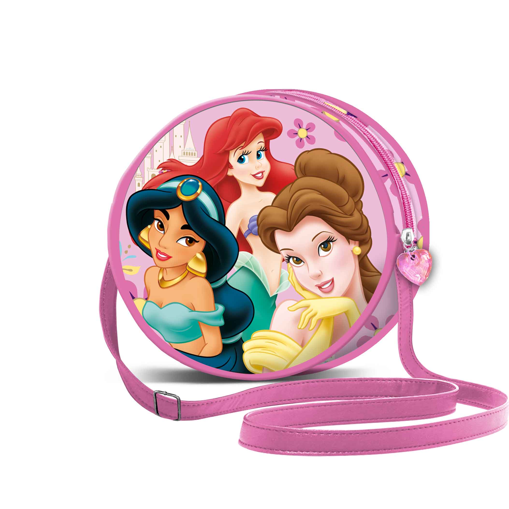 Round Shoulder Bag Disney Princess Palace