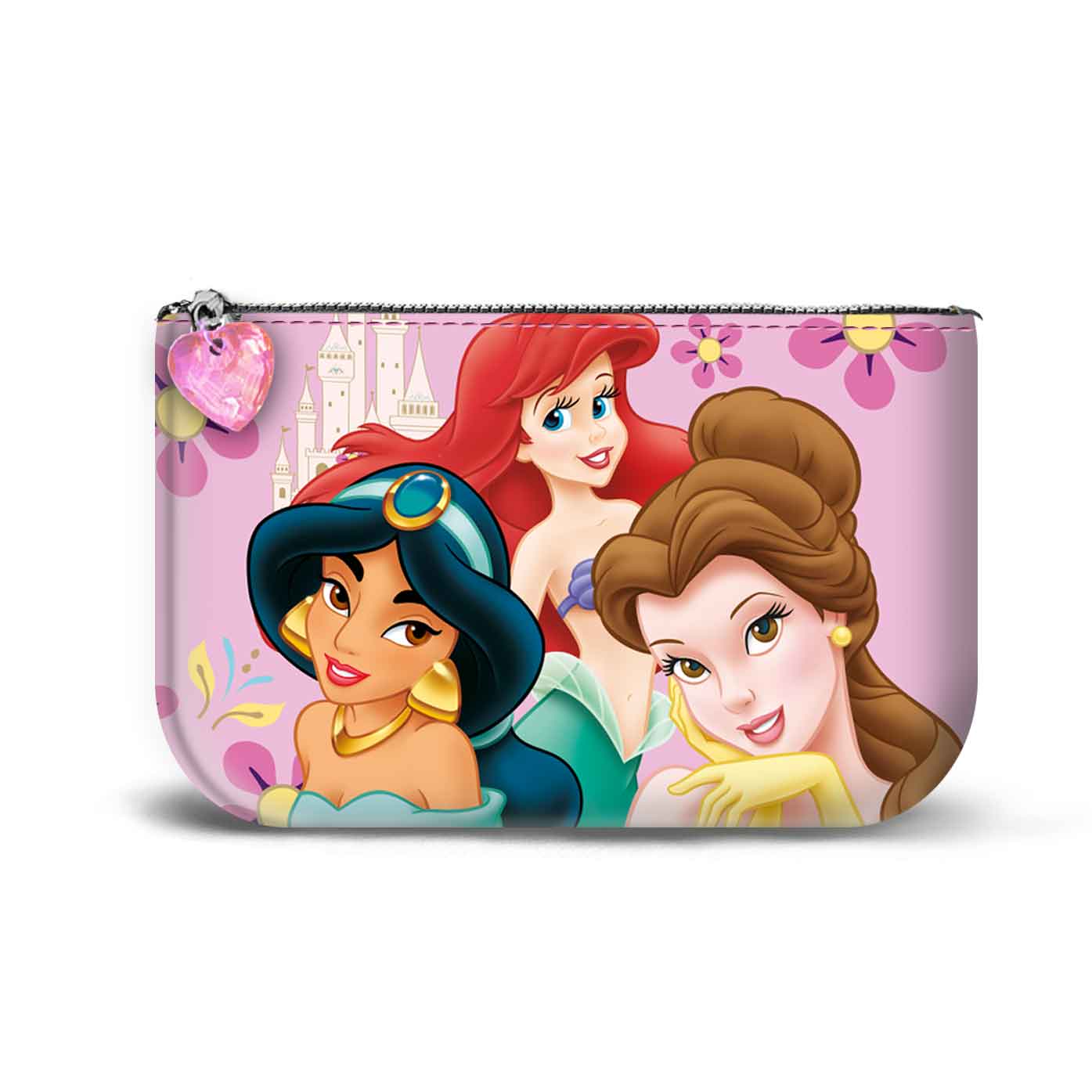 Small Square Coin Purse Disney Princess Palace