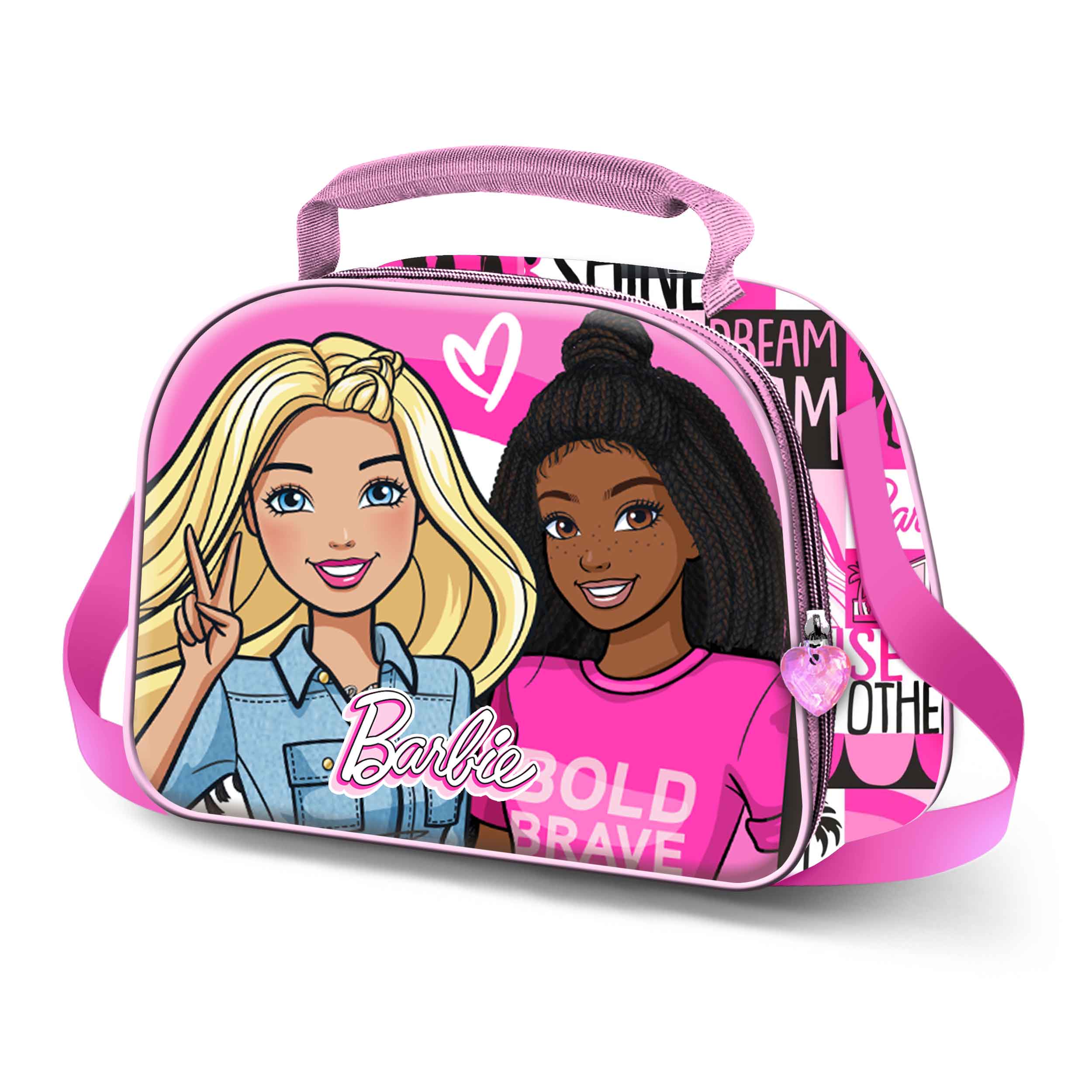 Borsa Porta Merenda 3D Barbie Brave