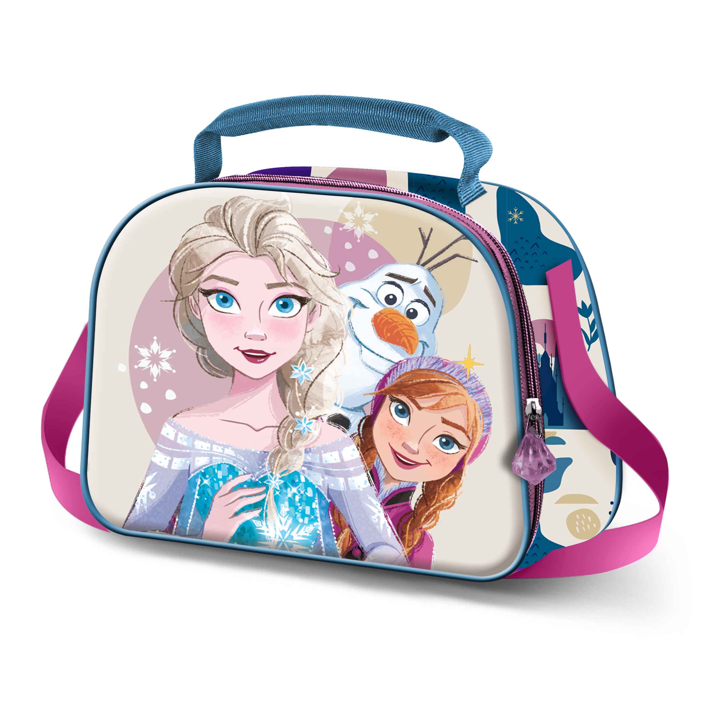 3D Lunch Bag Frozen 2 Snow