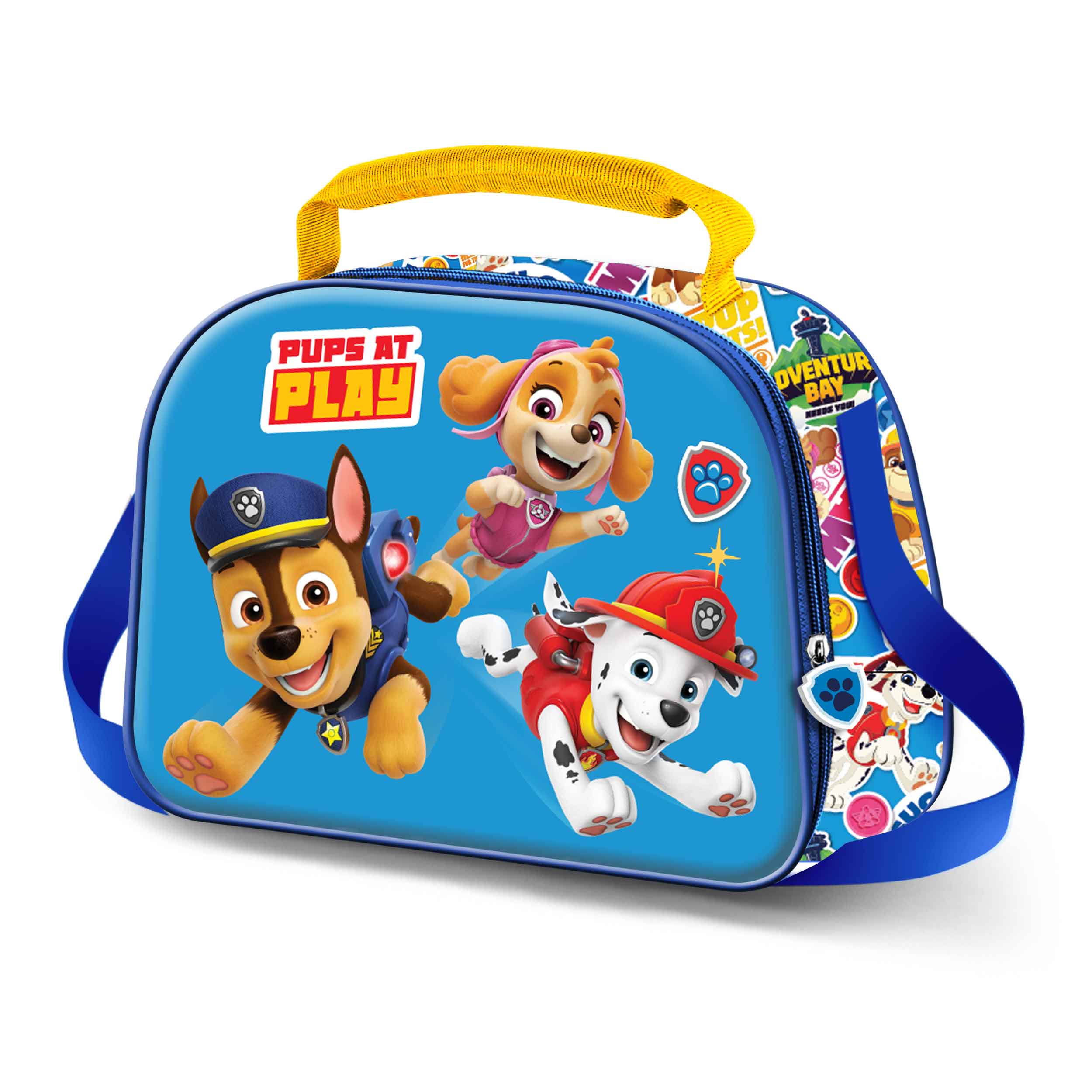 Bolsa Portamerienda 3D La Patrulla Canina Play