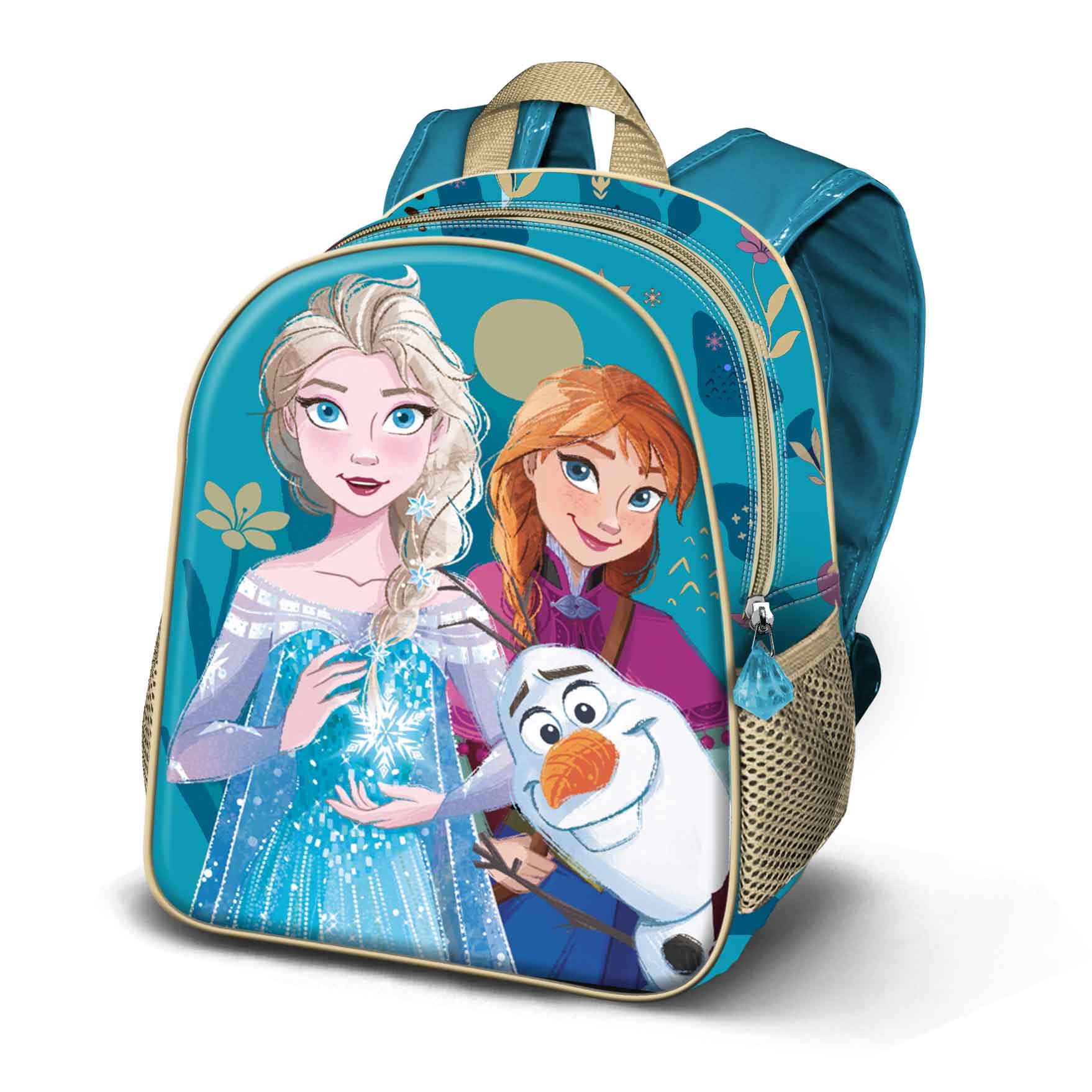 Small 3D Backpack Frozen 2 Snowflakes