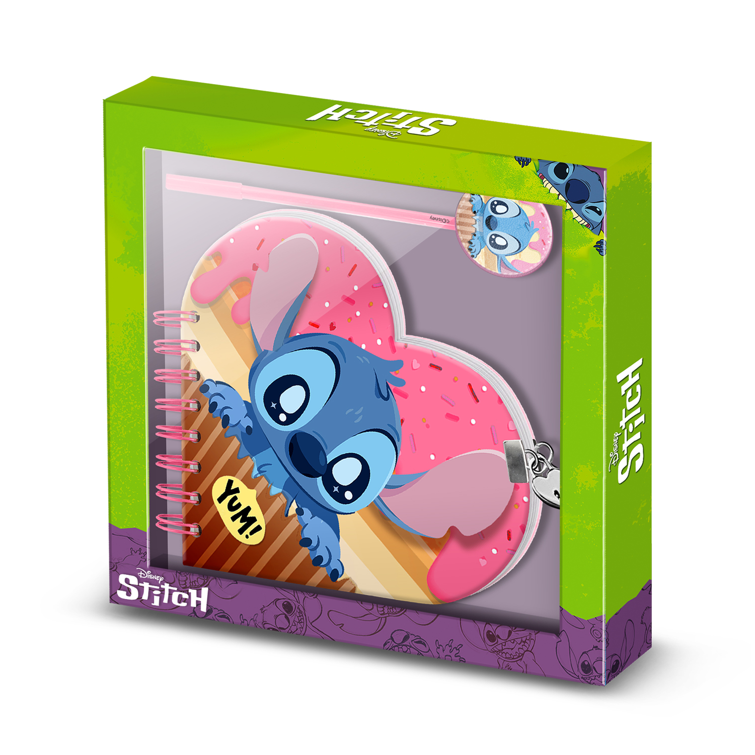 Journal + Stylo Fashion Lilo et Stitch Stitch & Angel