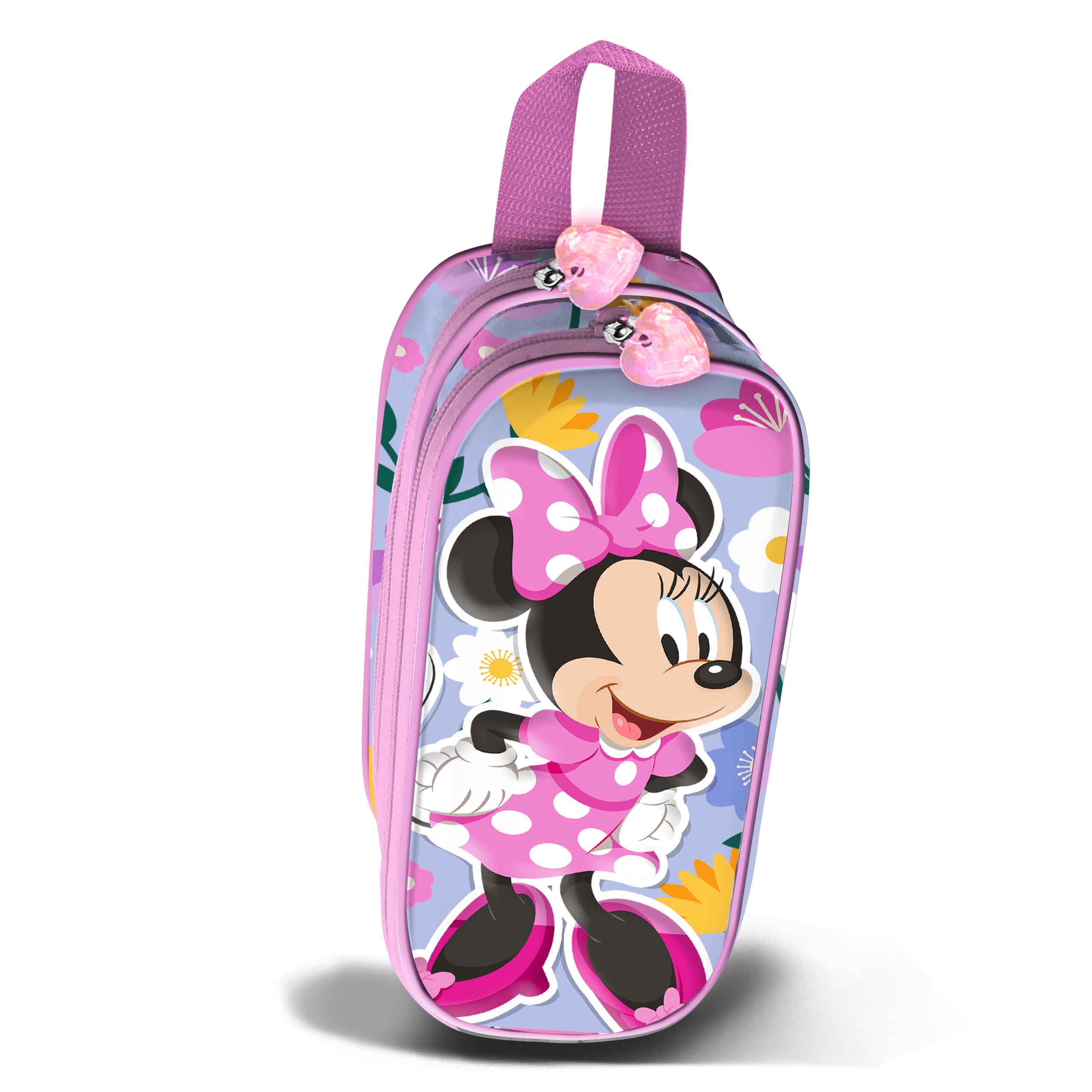 3D Double Pencil Case Minnie Mouse Spring