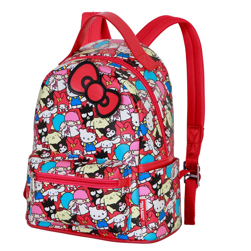 Mochila Heady Pequeña Hello Kitty Friends