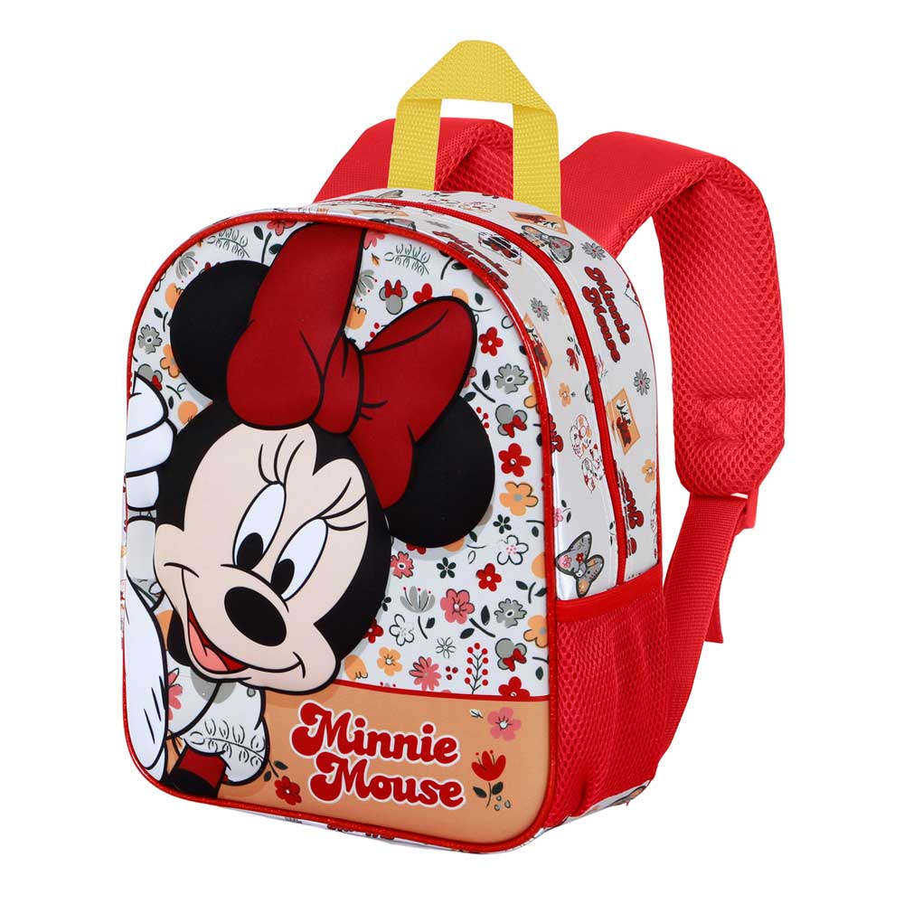 Mochila 3D Elite Minnie Mouse Flowered