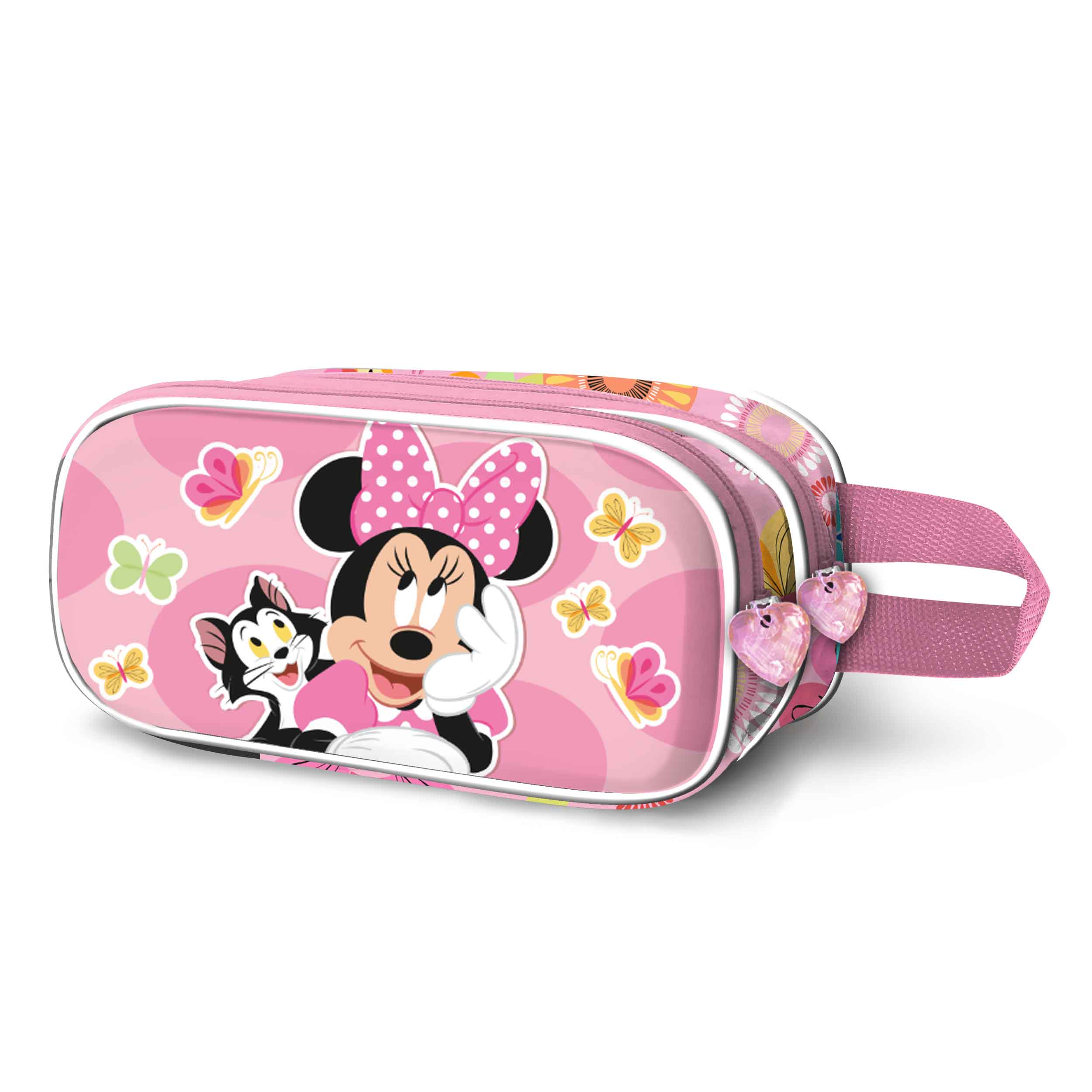 Estuche Portatodo Doble 3D Minnie Mouse Kitten