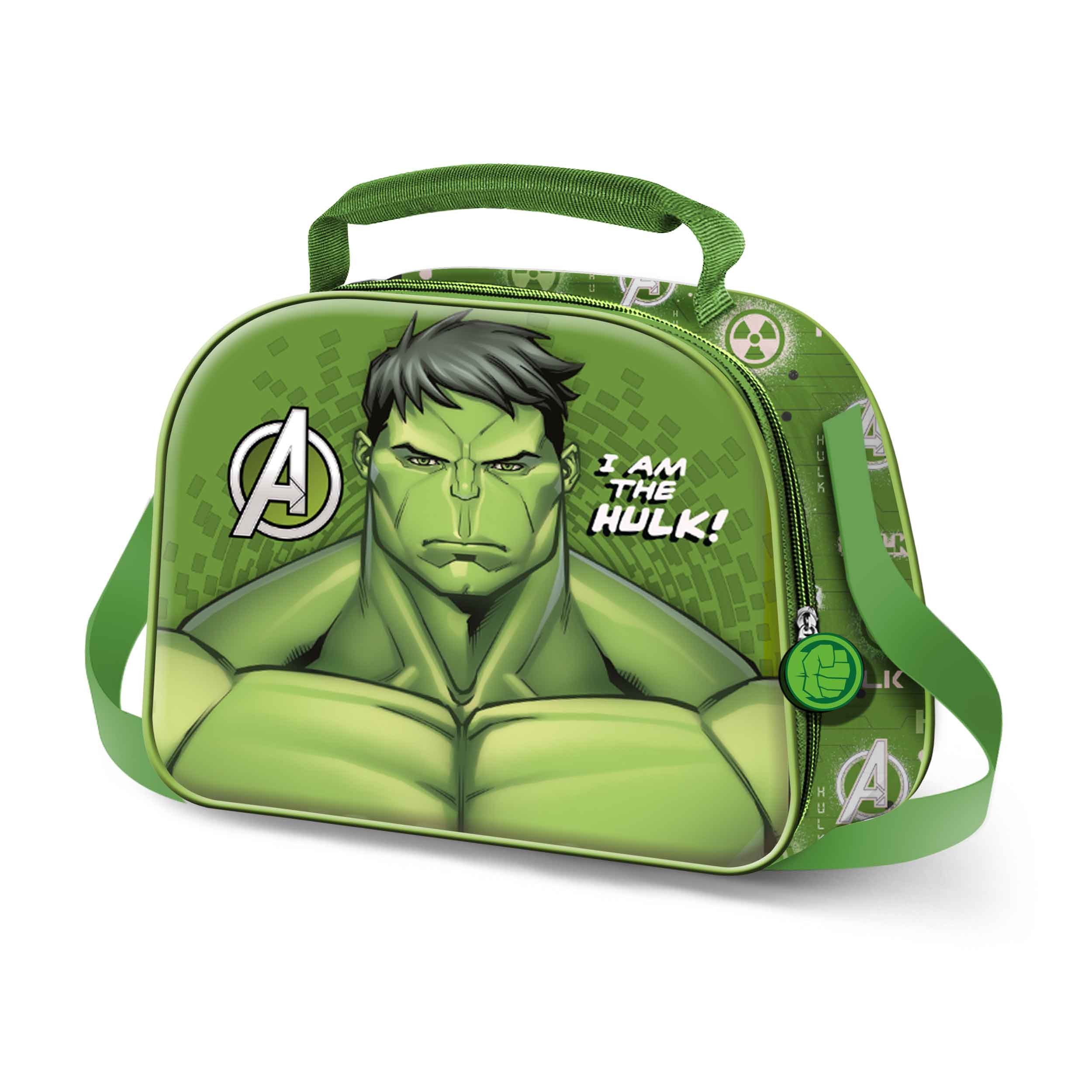 Bolsa Portamerienda 3D Hulk Rage