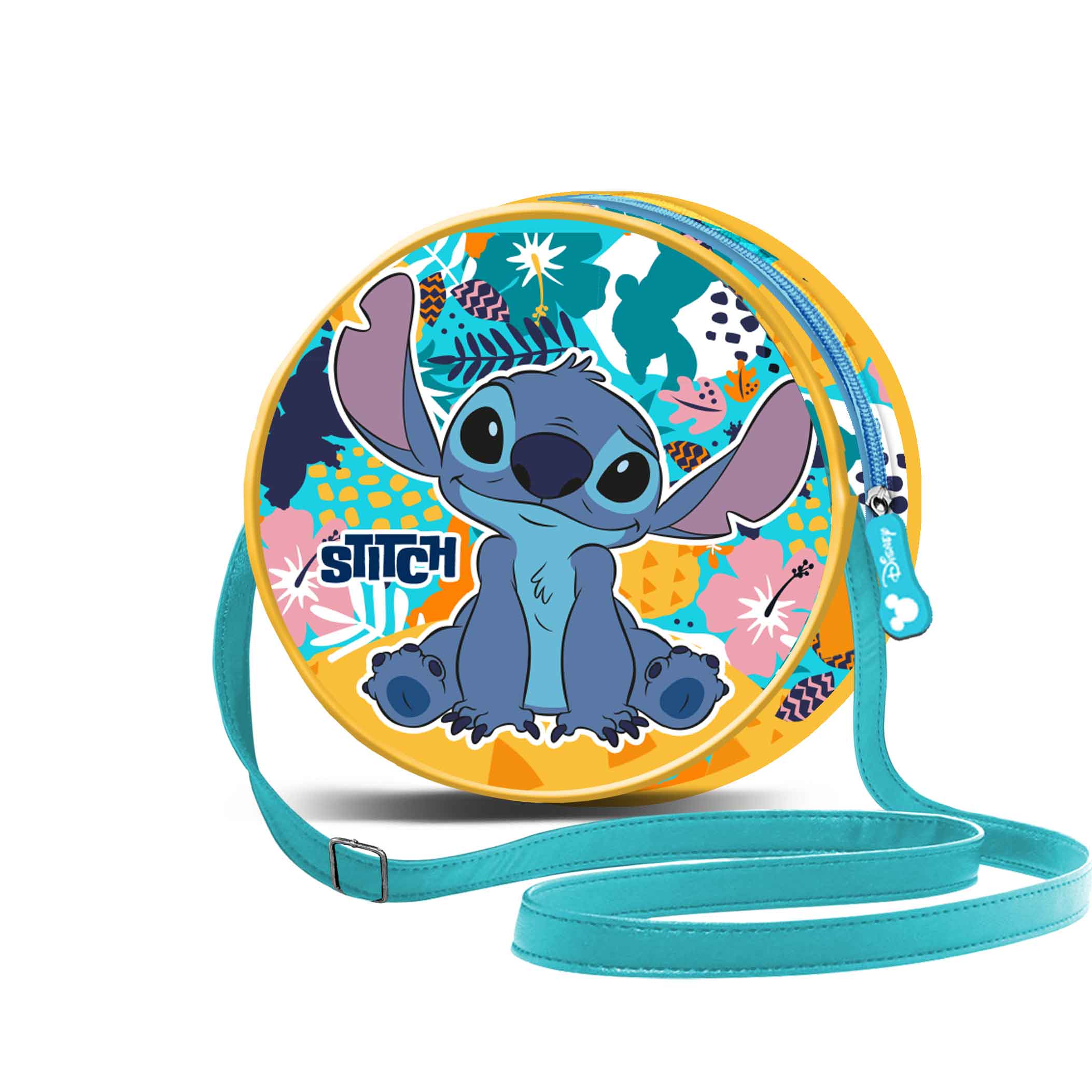 Round Crossbody Bag Lilo and Stitch Colors