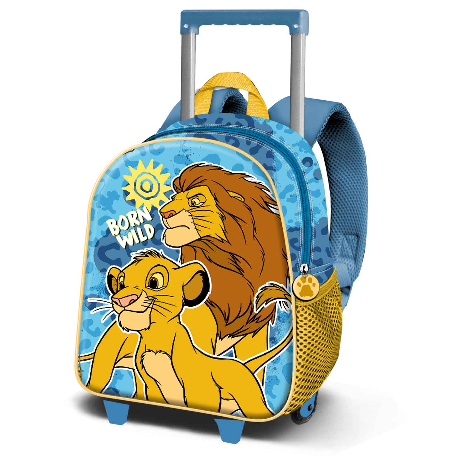 Mochila 3D con Ruedas Pequeña El Rey León Wild