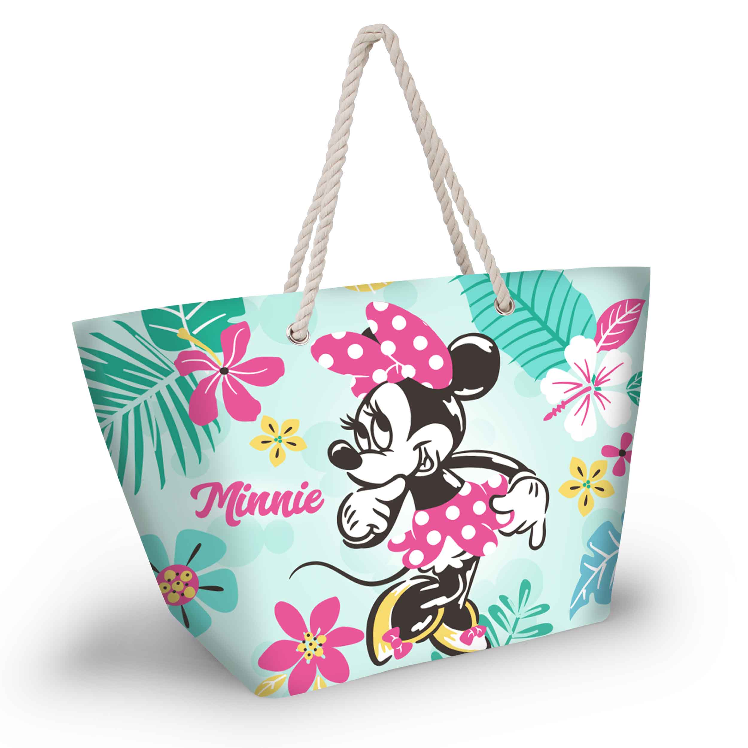 Soleil Beach Bag Minnie Mouse Tropic