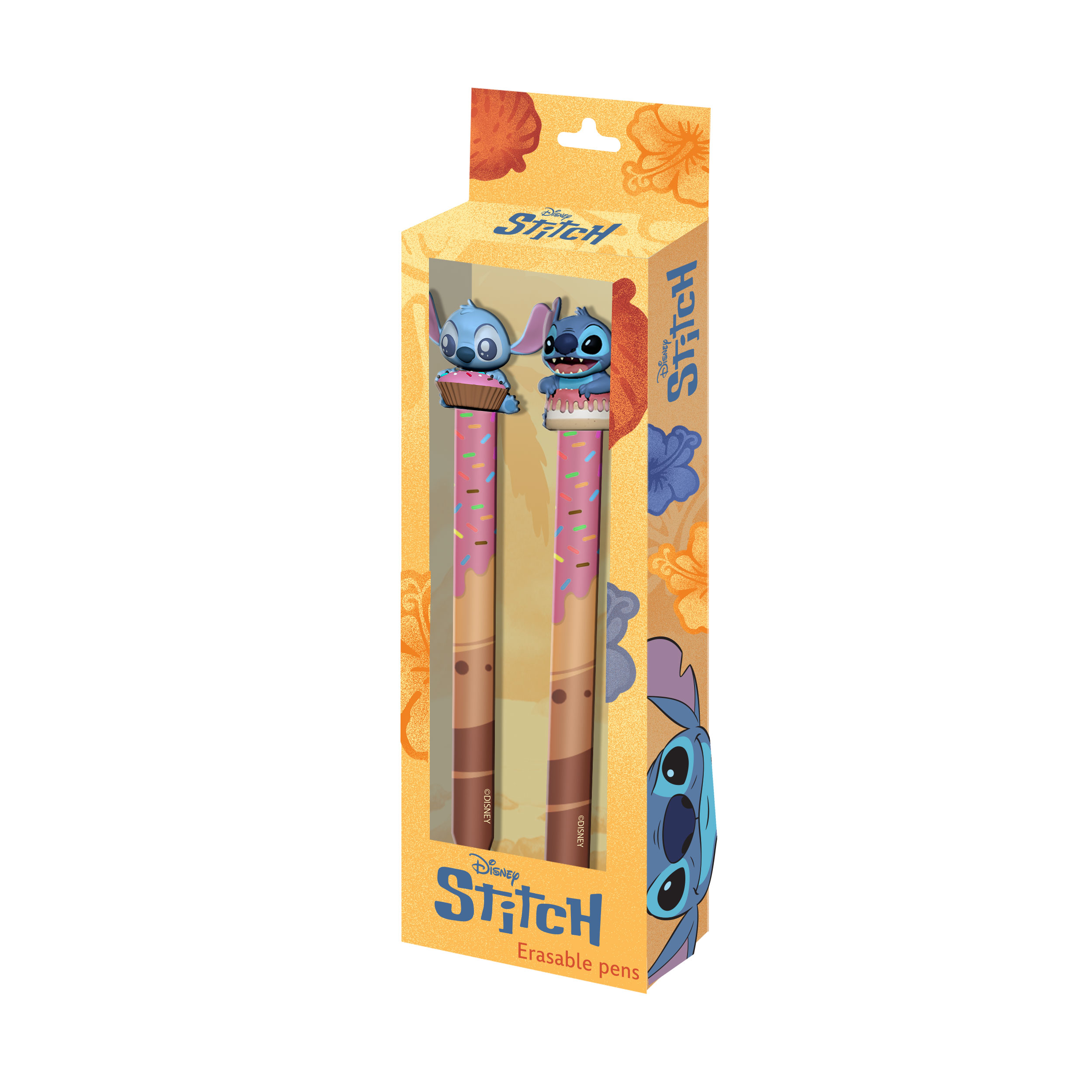 Pack de 2 Stylos Gel Lilo et Stitch Mix