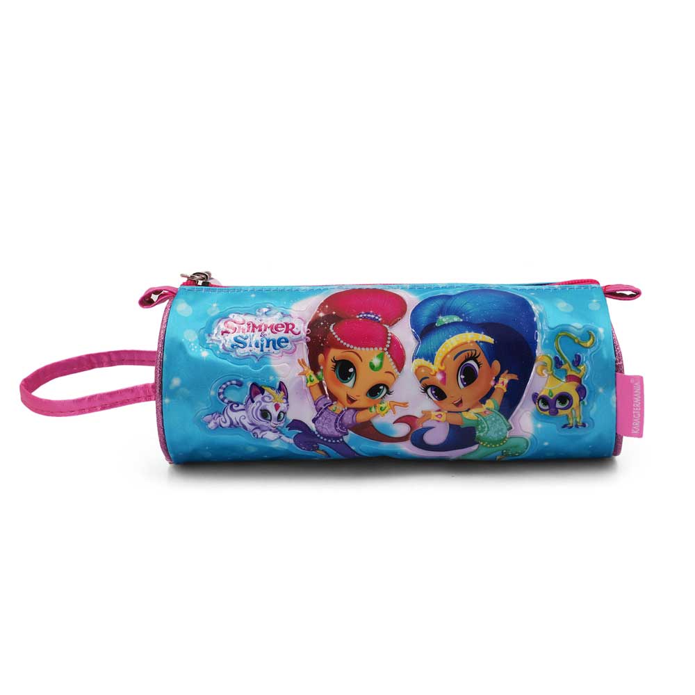 Cylindrical Pencil Case Shimmer and Shine Dancing