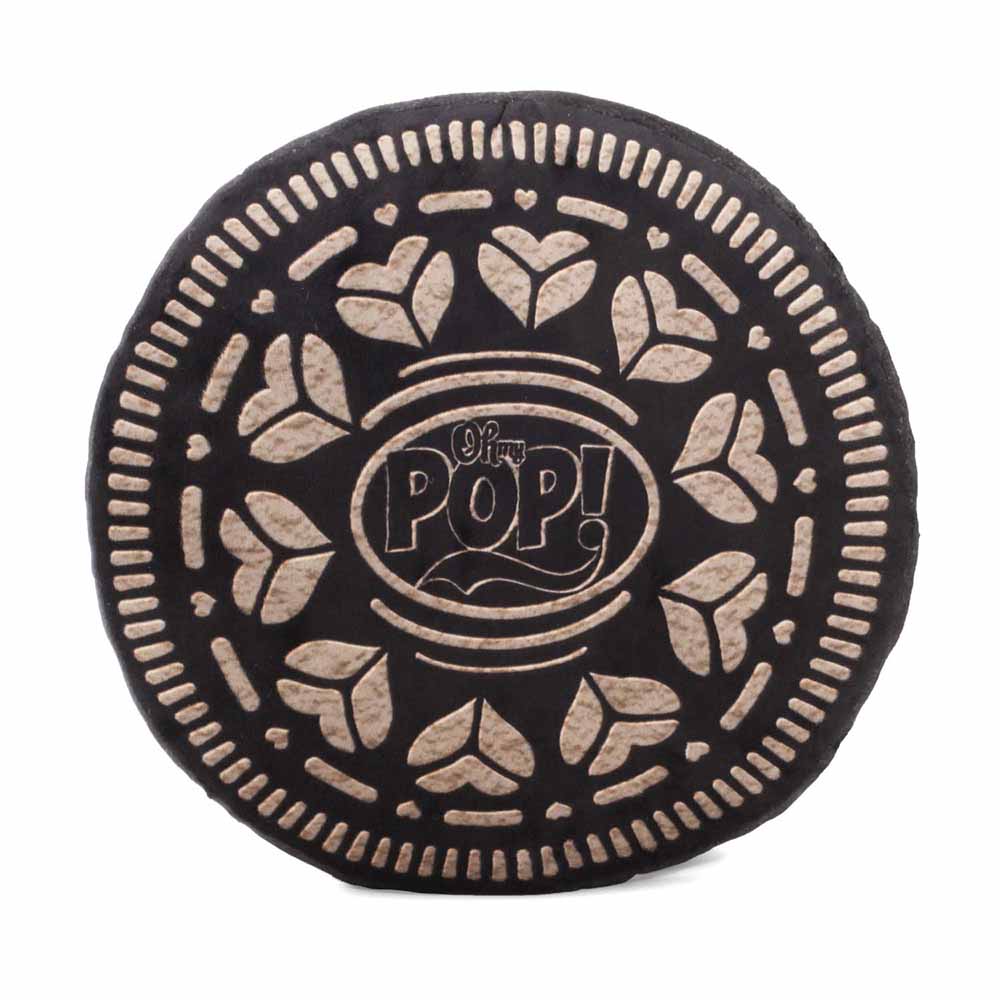 Large Cushion Oh My Pop! Black Cookie