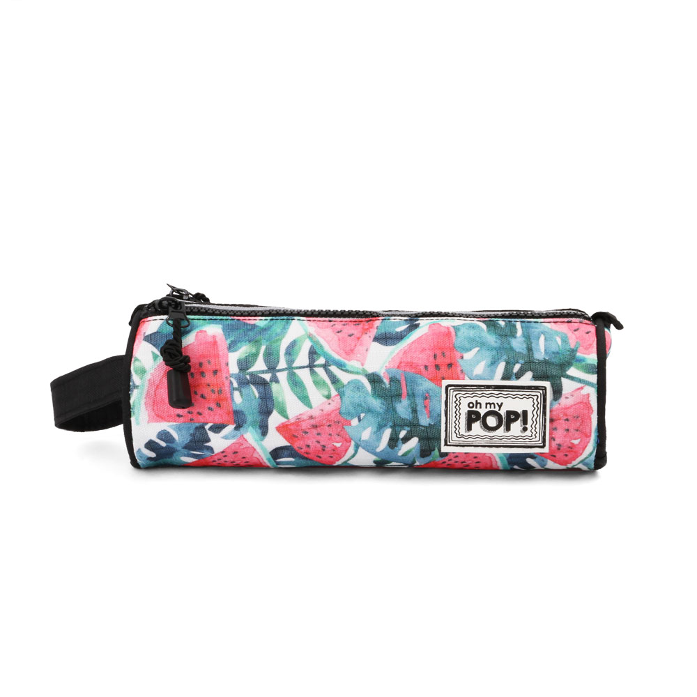 Trousse Cylindre Trois Poches Oh My Pop! Watermelon