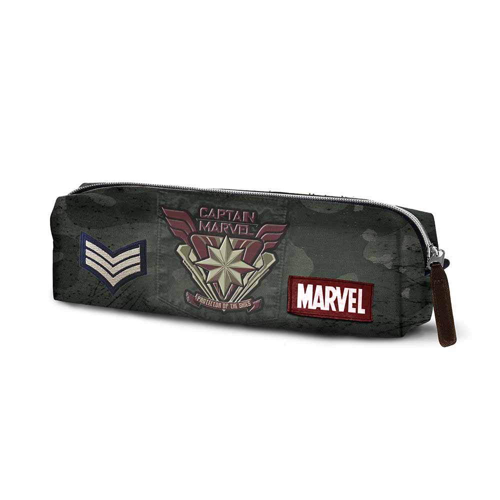 Square HS Pencil Case Captain Marvel Force