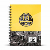 Wholesale Distributor A5 Notebook Grid Paper Martina D'Antiochia Yellow
