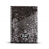 Wholesale Distributor Shine Notebook Oh My Pop! Black