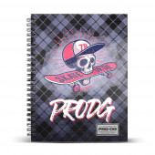 Wholesale Distributor A5 Notebook Striped Paper PRODG Skull