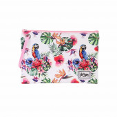 Wholesale Distributor Sunny PVC Toiletry Bag Oh My Pop! Parrot