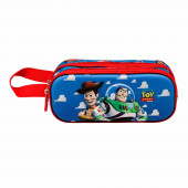 3D Double Pencil Case Toy Story Buzz and Woody