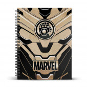 Wholesale Distributor A5 Notebook Grid Paper Thanos Glove