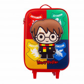Mayorista Distribuidor Maleta Trolley Soft 3D Harry Potter Wizard
