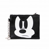 Coin Purse Card Holder Mickey Mouse Angry