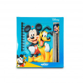 Cuaderno + Lápiz Fashion Mickey Mouse Pluto