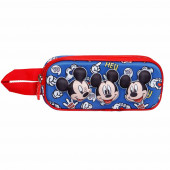 Trousse Double 3D Mickey Mouse Grins