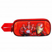 Wholesale Distributor 3D Double Pencil Case Iron Man Stark