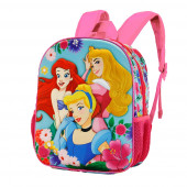 Wholesale Distributor Small 3D Backpack Disney Princess Flowers