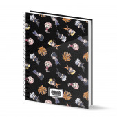 Wholesale Distributor A4 Notebook Grid Paper Naruto Wind