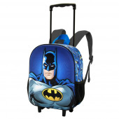 Wholesale Distributor Small 3D Backpack with Wheels Batman Soldier