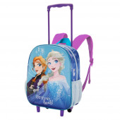 Wholesale Distributor Small 3D Backpack with Wheels Frozen 2 Destiny