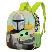Wholesale Distributor Small 3D Backpack The Mandalorian Eyes