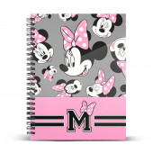 Wholesale Distributor A4 Notebook Grid Paper Minnie Mouse Ribbons