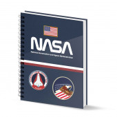 Mayorista Distribuidor Cuaderno A5 Papel Cuadriculado NASA Infinity