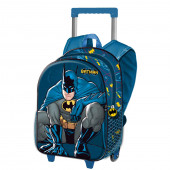 Mochila 3D con Ruedas Pequeña Batman Night