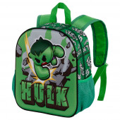 Wholesale Distributor Small 3D Backpack Hulk Greenmass