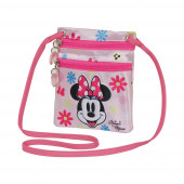 Action Vertical Shoulder Bag Minnie Mouse Floral