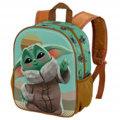 Small 3D Backpack The Mandalorian Say Hi