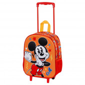 Small 3D Backpack with Wheels Mickey Mouse Whisper