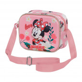 Borsa a Tracolla Quadrata 3D Minni Mouse Garden